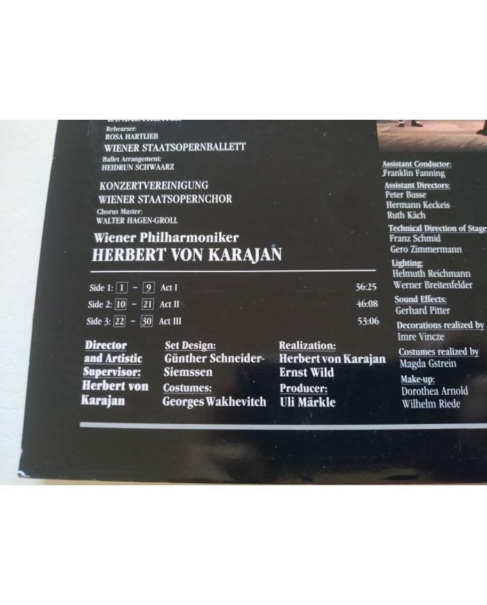 Verdi Falstaff Karajan Sony 1991 Taddei Panerai Kabaivanska - 2 x LASERDISC LD Verdi Falstaff Karajan Sony 1991 Taddei Panerai Kabaivanska - 2 x LASERDISC LD