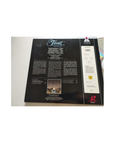 The Trout Die Forelle La Truite Barenboim Perlman Mehta - LASERDISC LD - 2T The Trout Die Forelle La Truite Barenboim Perlman Mehta - LASERDISC LD - 2T