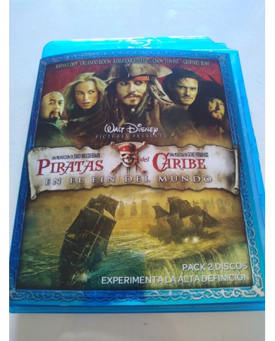 Piratas del Caribe En el Fin del Mundo Disney - 2 x Blu-Ray Español Ingles Am Piratas del Caribe En el Fin del Mundo Disney - 2 x Blu-Ray Español Ingles Am