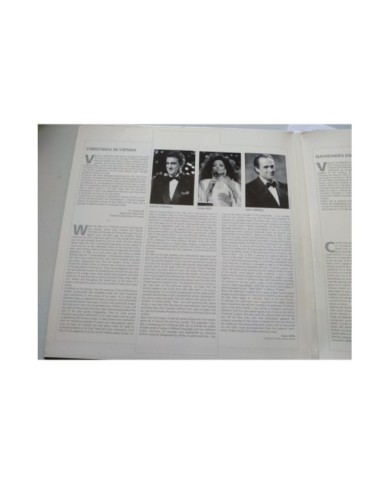 Christmas In Vienna Diana Ross Placido Domingo Jose Carreras 1992 - LASERDISC LD Christmas In Vienna Diana Ross Placido Domingo Jose Carreras 1992 - LASERDISC LD