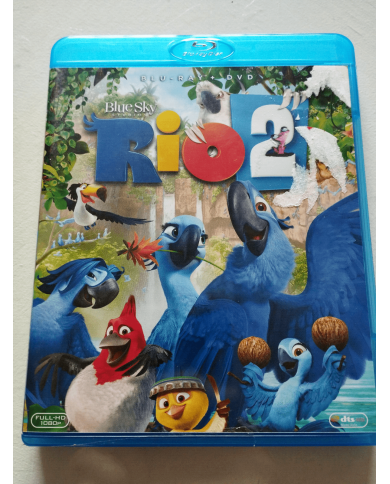 Rio 2 Blue Sky Animacion - Blu-Ray + DVD + Extras Español Ingles Am Rio 2 Blue Sky Animacion - Blu-Ray + DVD + Extras Español Ingles Am