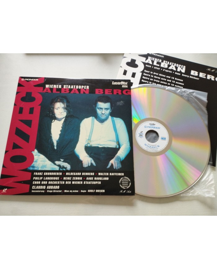 Wozzeck Berg Abbado Dresen Wiener Staatsoper - LASERDISC LD - 2T Wozzeck Berg Abbado Dresen Wiener Staatsoper - LASERDISC LD - 2T