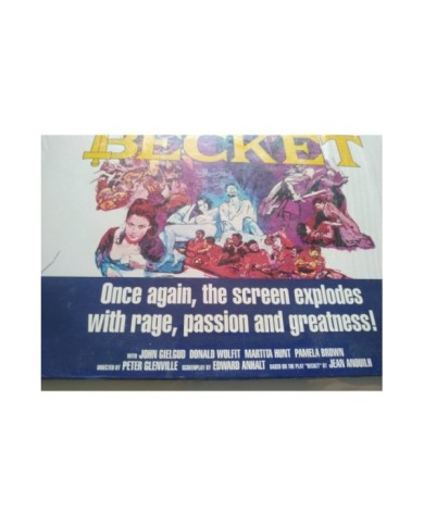 Becket Richard Burton Peter O?Toole Glenville - 2 x LASERDISC LD Ingles NTSC Becket Richard Burton Peter O?Toole Glenville - 2 x LASERDISC LD Ingles NTSC