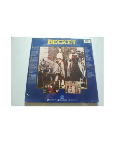 Becket Richard Burton Peter O?Toole Glenville - 2 x LASERDISC LD Ingles NTSC Becket Richard Burton Peter O?Toole Glenville - 2 x LASERDISC LD Ingles NTSC