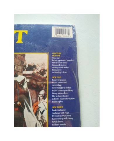 Becket Richard Burton Peter O?Toole Glenville - 2 x LASERDISC LD Ingles NTSC Becket Richard Burton Peter O?Toole Glenville - 2 x LASERDISC LD Ingles NTSC