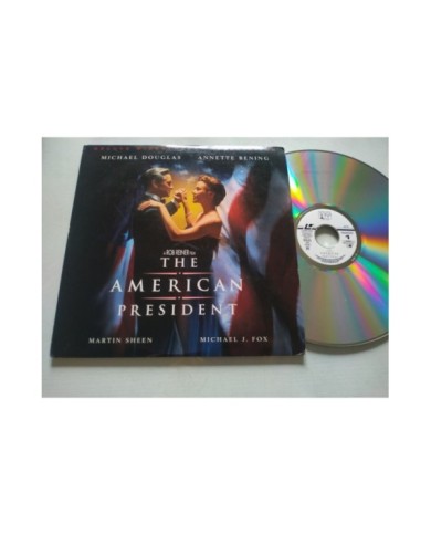 The American President Michael Douglas Annette Bening - LASERDISC LD Ingles NTSC The American President Michael Douglas Annette Bening - LASERDISC LD Ingles NTSC