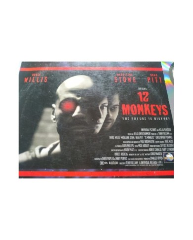 12 Monkeys Bruce Willis Brad Pitt StoweGilliam - LASERDISC LD Ingles NTSC Am 12 Monkeys Bruce Willis Brad Pitt StoweGilliam - LASERDISC LD Ingles NTSC Am